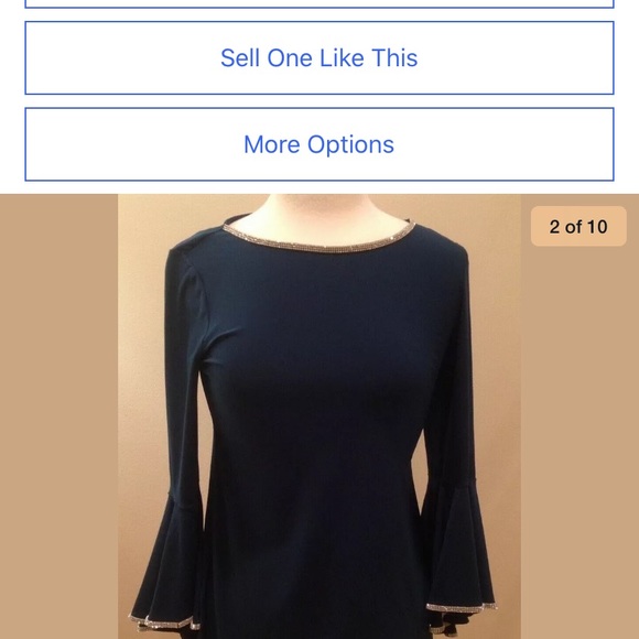 Msk beautiful bell sleeve blouse! - Picture 2 of 4